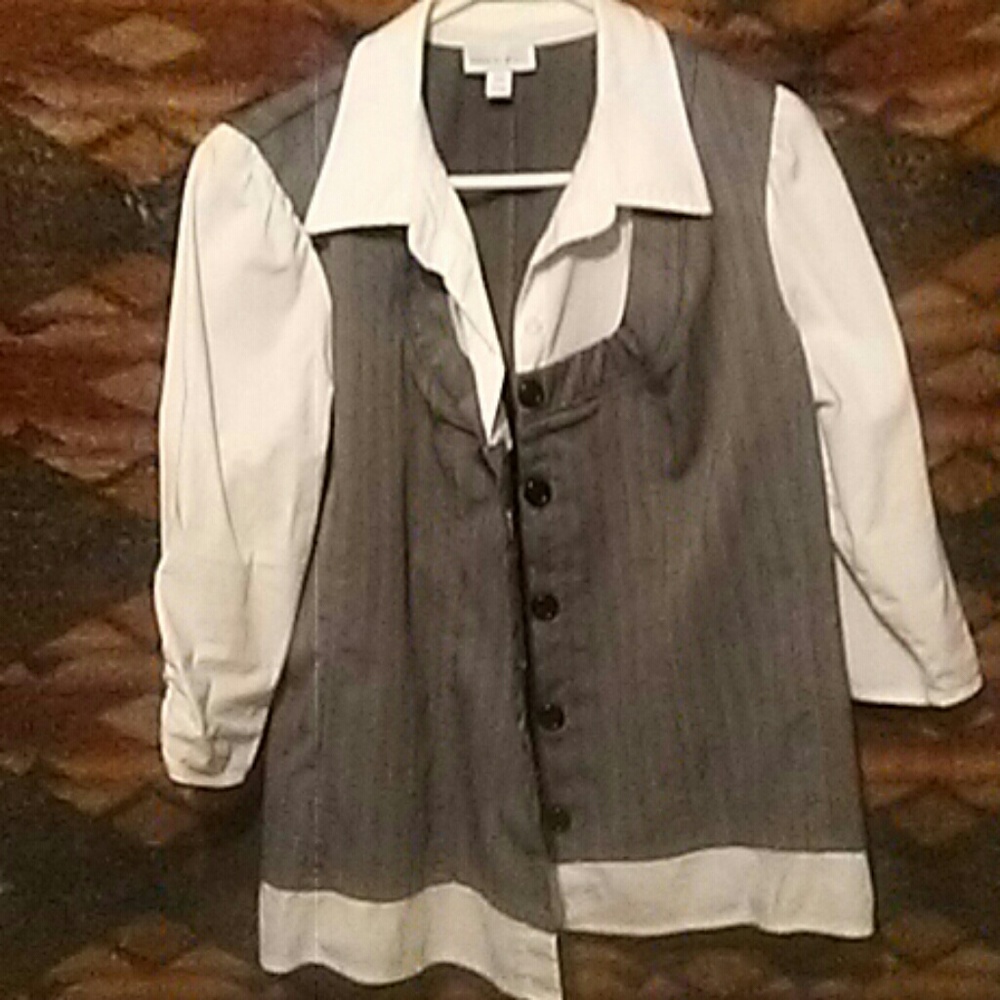 Layered Look Blouse